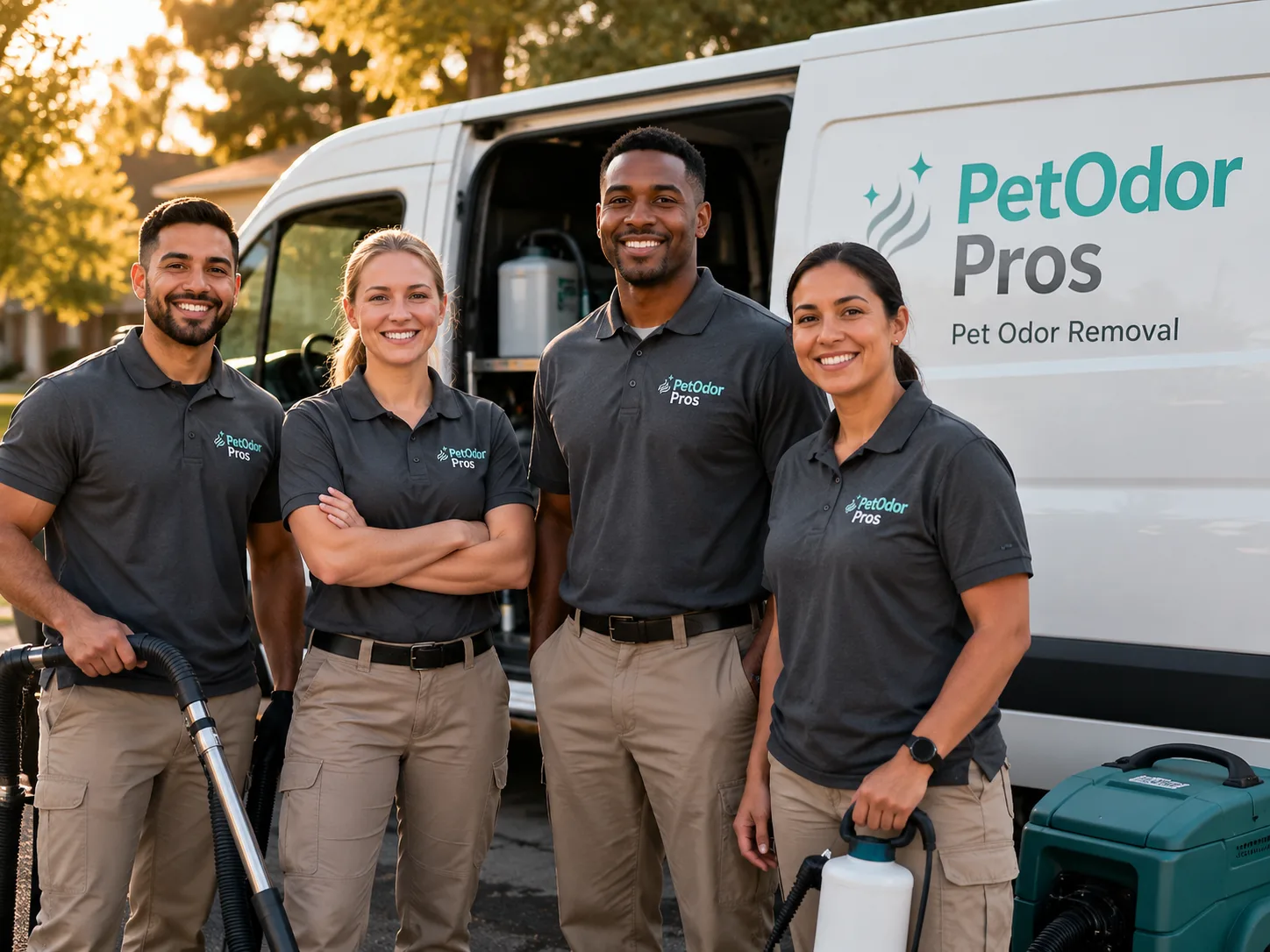 Pet Odor Removal team serving Pettibone, ND